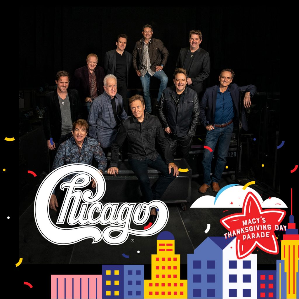 Chicago to play the Macy's Day Parade!